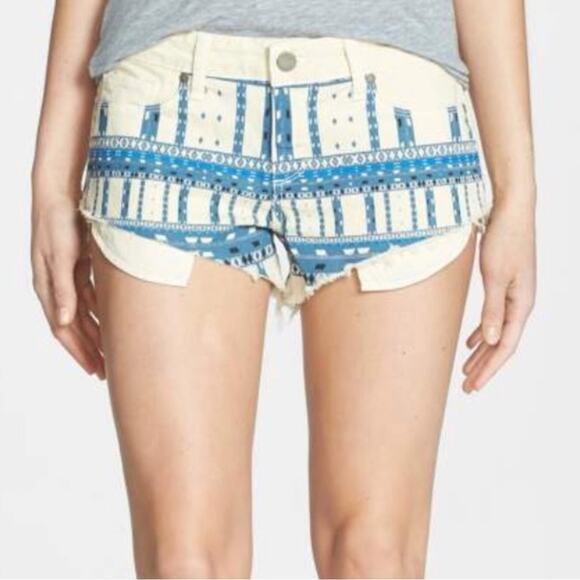 Nwt- Paige Denim -Echo Park Cutoff Shorts-SZ 31 - Picture 1 of 6